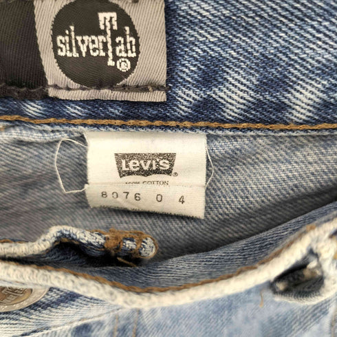 リーバイス Levis 00年 9月製造 グアテマラ製 silverTab Loose ボタン裏977 バギーデニムパンツ メンズ 34×36