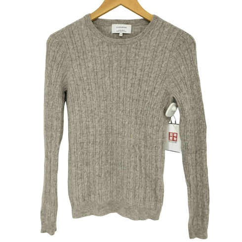 ユナイテッドアローズグリーンレーベルリラクシング UNITED ARROWS green label relaxing CB CASH CABLE C/N 12Gニット カシミヤケーブルニット レディース JPN:38
