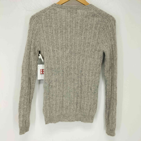 ユナイテッドアローズグリーンレーベルリラクシング UNITED ARROWS green label relaxing CB CASH CABLE C/N 12Gニット カシミヤケーブルニット レディース JPN:38