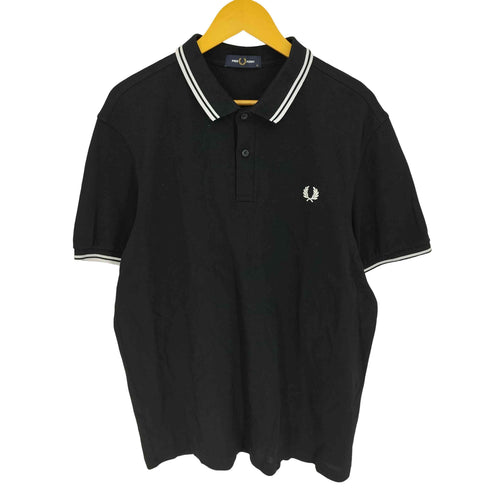 フレッドペリー FRED PERRY M3600 ロゴ 刺繍 S/S ポロシャツ メンズ import:XL