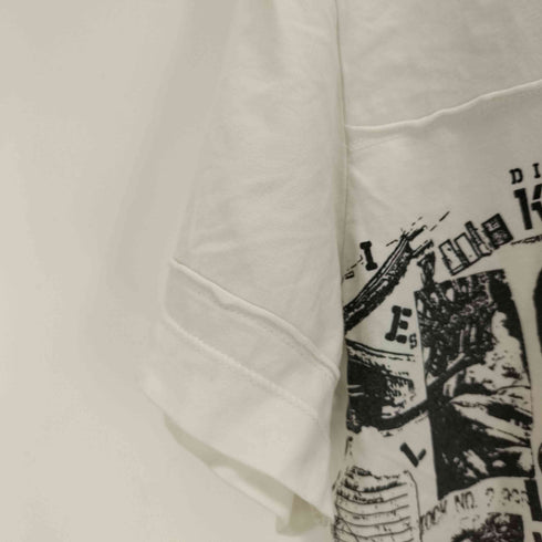 ディーゼル DIESEL パッチワーク プリントS/S Tシャツ メンズ import:M