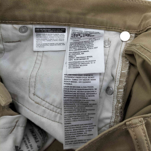 リーバイス Levis 502 スリムストレッチチノパンツ メンズ W32L32