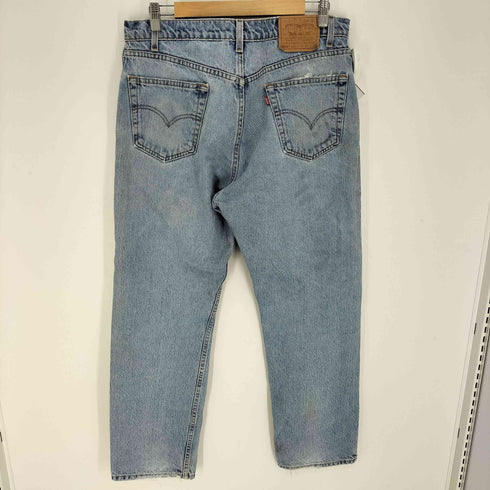 リーバイス Levis 505 メキシコ製 ボタン裏刻印493 REGULAR FIT STRAIGHT LEG ダメージ ストレート デニム パンツ メンズ W36 L30