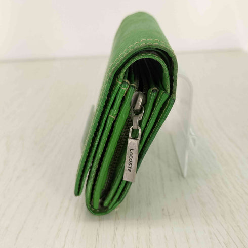 ラコステ LACOSTE レザー二つ折り財布 コインケース レディース