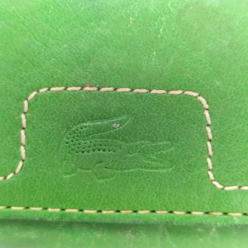ラコステ LACOSTE レザー二つ折り財布 コインケース レディース