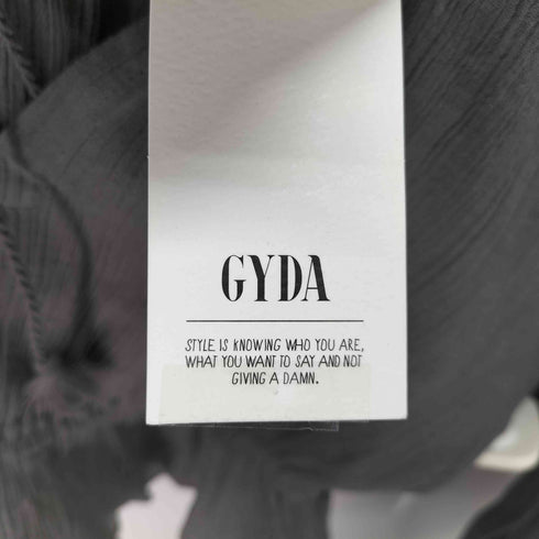 ジェイダ GYDA タッセルロープ スキッパーペプラムブラウス レディース FREE