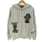 エクストララージ XLARGE 24AW PAINTING ZIP-UP HOODED SWEATSHIRT ペインティング ジップアップ フーデッド トレーナー メンズ JPN:L