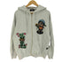 エクストララージ XLARGE 24AW PAINTING ZIP-UP HOODED SWEATSHIRT ペインティング ジップアップ フーデッド トレーナー メンズ JPN:L