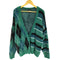 アジョバイアジョ AJOBYAJO Argyle Stripe Mixed Cardigan アーガイル ストライプ ミックス 長袖 カーディガン メンズ