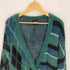 アジョバイアジョ AJOBYAJO Argyle Stripe Mixed Cardigan アーガイル ストライプ ミックス 長袖 カーディガン メンズ