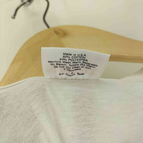 サンベルト sunbelt 80S USA製 50/50 ポリコットン GONE TO BIG BEND キャラクター 立体 プリント S/S Tシャツ メンズ import:XL