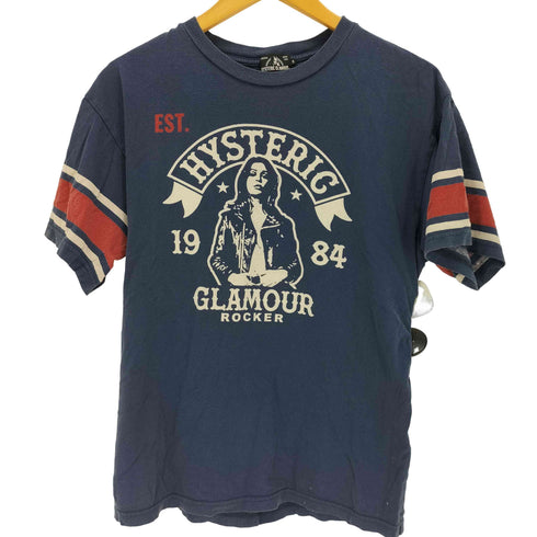 ヒステリックグラマー HYSTERIC GLAMOUR 1984 ROCKER EST プリント Tシャツ メンズ JPN:S