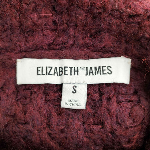エリザベスアンドジェームズ Elizabeth and James アルパカ混 タートルネックニット レディース import:S