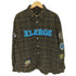 エクストララージ XLARGE 24AW PATCHED FLANNEL SHIRT パッチ フランネル シャツ メンズ JPN:L