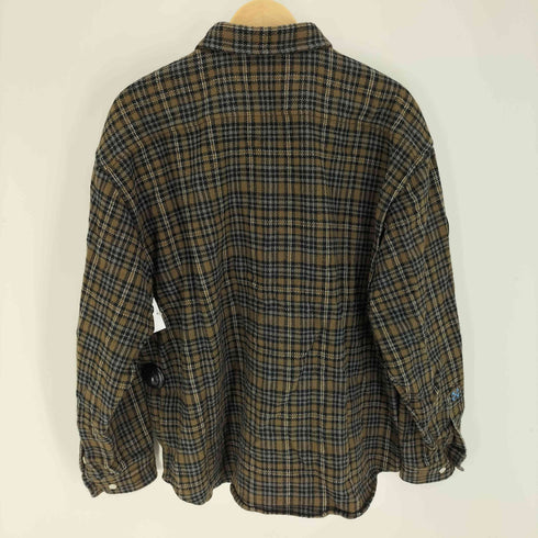 エクストララージ XLARGE 24AW PATCHED FLANNEL SHIRT パッチ フランネル シャツ メンズ JPN:L