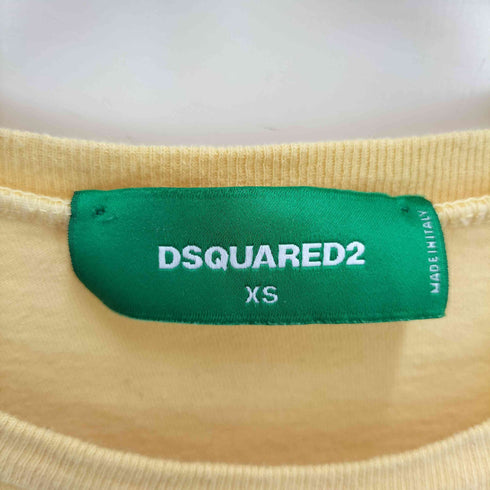 ディースクエアード DSQUARED2 プリントクルーネックTシャツ レディース JPN:XS