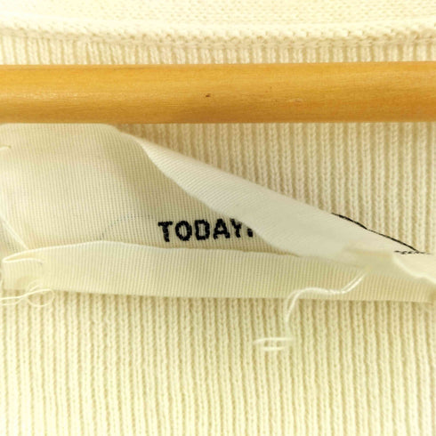 トゥデイフル TODAYFUL Washed Vneck Knit レディース FREE
