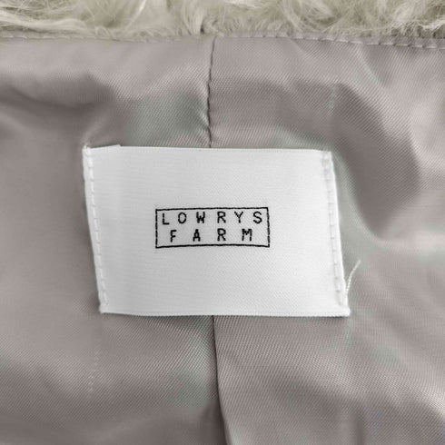 ローリーズファーム LOWRYS FARM プードルファーベスト レディース FREE