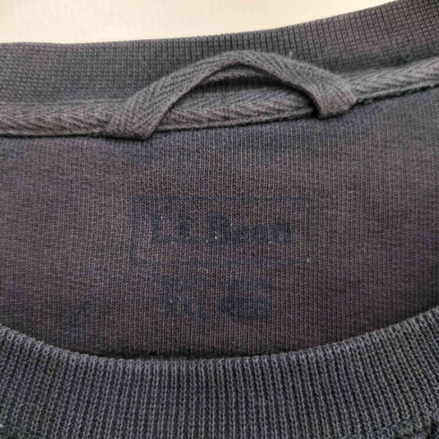 エルエルビーン L.L.Bean ロゴ刺繍 前V クルーネックスウェット メンズ import:XXL