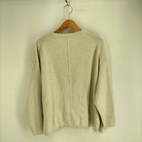 マチェット machatt アンゴラ混 スキッパーニット レディース