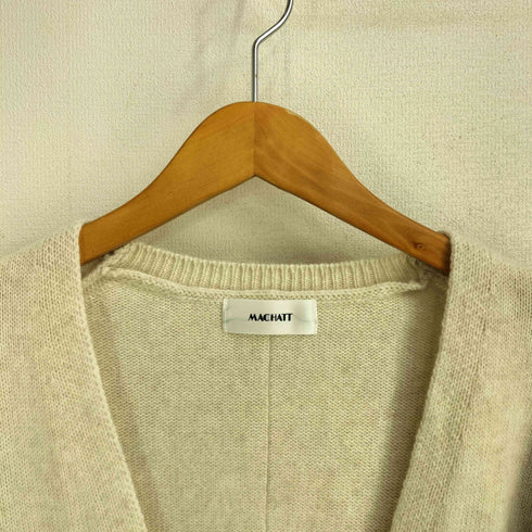 マチェット machatt アンゴラ混 スキッパーニット レディース