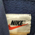ナイキ NIKE 90-00s 白タグ ロゴ刺繍 ジップ フーディー パーカー 短丈 レディース import:XL