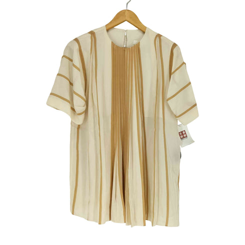 クロエ Chloe プリーツデザインシルクチュニック PURE SILK レディース 34