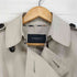 バーバリーロンドン BURBERRY LONDON ノヴァチェックパイピング ポリリネンショートトレンチ レディース 38