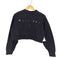 エムエムシックスメゾンマルジェラ MM6 Maison Margiela 22AW ロゴプリント モックネックショートスウェット レディース 12