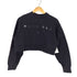 エムエムシックスメゾンマルジェラ MM6 Maison Margiela 22AW ロゴプリント モックネックショートスウェット レディース 12