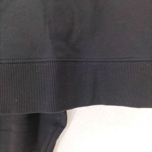 エムエムシックスメゾンマルジェラ MM6 Maison Margiela 22AW ロゴプリント モックネックショートスウェット レディース 12