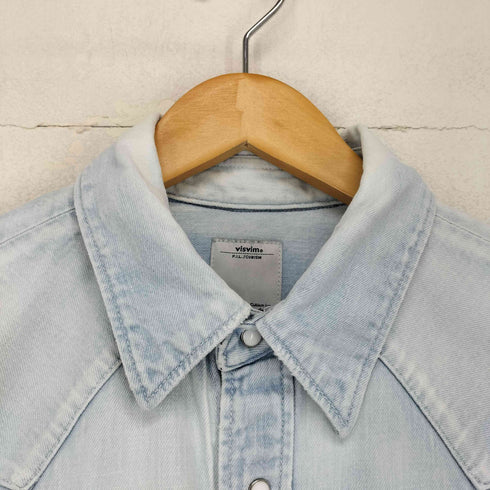 ビズビム VISVIM デニムウエスタンシャツ メンズ 1