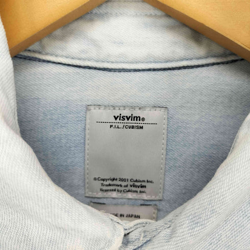 ビズビム VISVIM デニムウエスタンシャツ メンズ 1