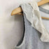 イッセイミヤケ ISSEY MIYAKE 04AW フリルデザインノースリーブスウェットトップス レディース 2