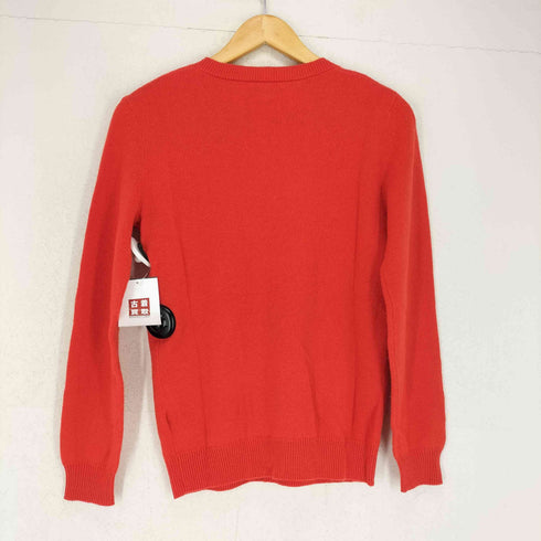 バーバリーブリット BURBERRY BRIT ロゴプリント 綿混カシミヤニット CASHMERE&COTTON レディース S