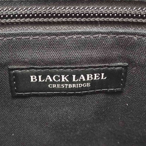 ブラックレーベルクレストブリッジ BLACK LABEL CRESTBRIDGE サイドチェック レザー切替ショルダーバッグ メンズ