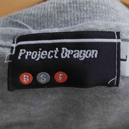 90S PROJECT DRAGON 両面プリント Tシャツ メンズ JPN:L