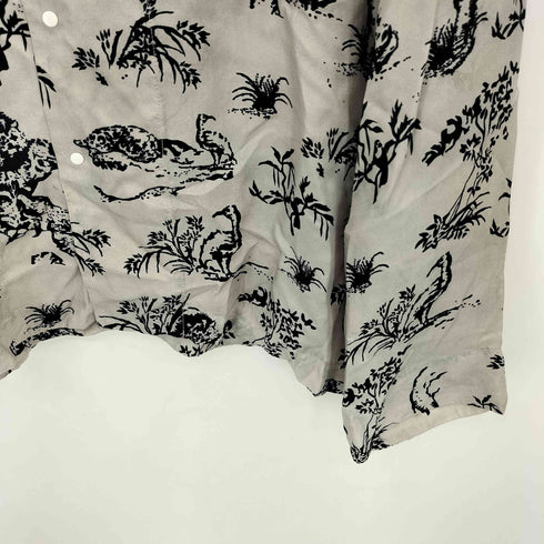 トーガプルラ TOGA PULLA インナーシャツ 総柄シャツ レディース 36
