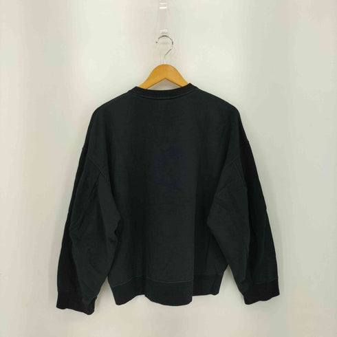 メゾンエウレカ MAISON EUREKA SLACK SWEAT SHIRT コットンクルーネックスウェットトレーナー レディース FREE