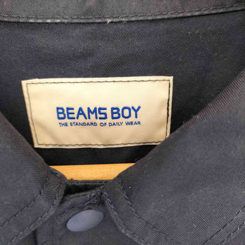 ビームスボーイ BEAMS BOY シャンブレー ギャバ ショート フィッシング ジャケット レディース FREE