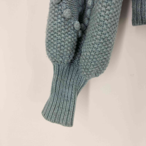 ホリデイ holiday WOOL CASHMERE PONPON KNIT CARDIGAN レディース ONE SIZE
