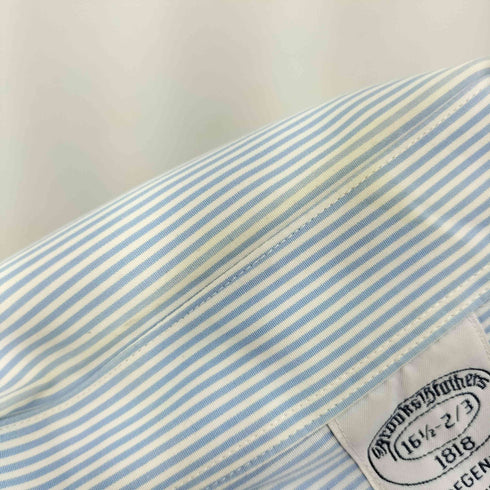 ブルックスブラザーズ BROOKS BROTHERS L/S REGENT ストライプ長袖シャツ メンズ 16 1/2-2/3