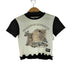 SCUL PTOR フロントプリント S/S Tシャツ レディース ONE SIZE