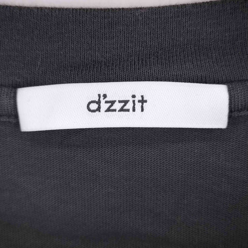 ディジット dzzit フロントプリント S/S Tシャツ メンズ