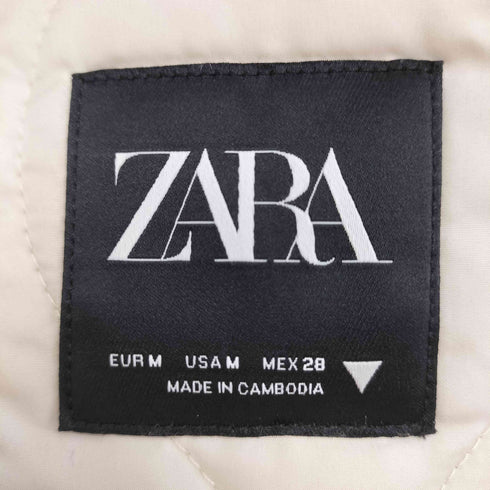 ザラ ZARA オニオンキルティングジャケット レディース import:M