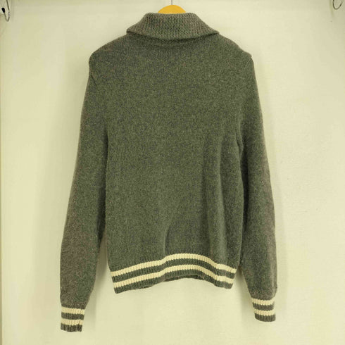 ラルフローレン RALPH LAUREN RUGBY カシミヤ混 ショールカラー ニット セーター メンズ import:M