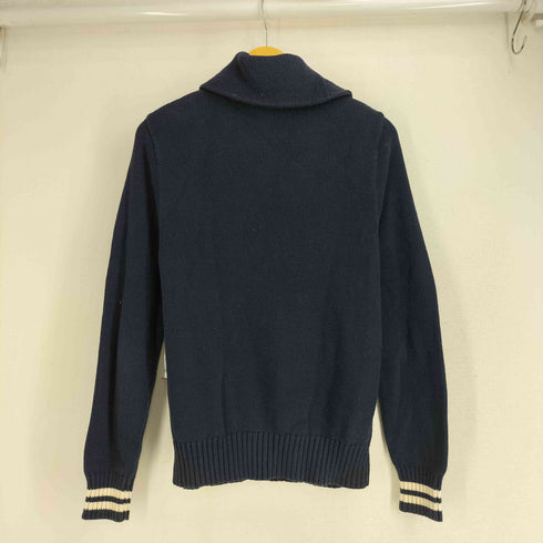 ラルフローレン RALPH LAUREN RUGBY ショールカラー コットン ニットセーター メンズ import:M