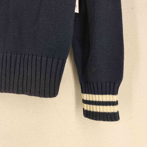 ラルフローレン RALPH LAUREN RUGBY ショールカラー コットン ニットセーター メンズ import:M