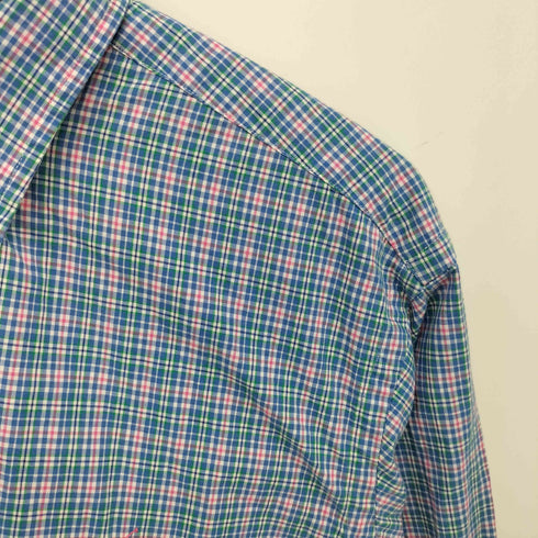 ラルフローレン RALPH LAUREN CLASSIC FIT ポニー刺繍 チェック BD シャツ メンズ import:XL