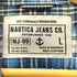 ノーティカ NAUTICA JEANS オンブレ チェック 半袖 シャツ メンズ import:L